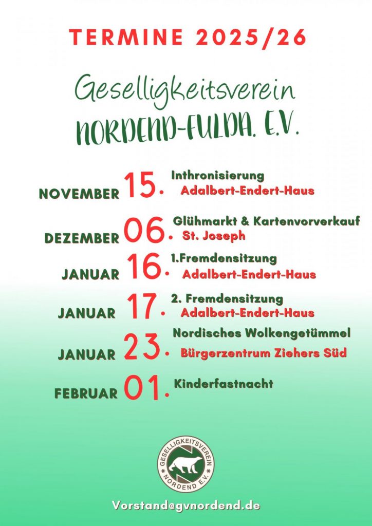 unsere nächsten Termine