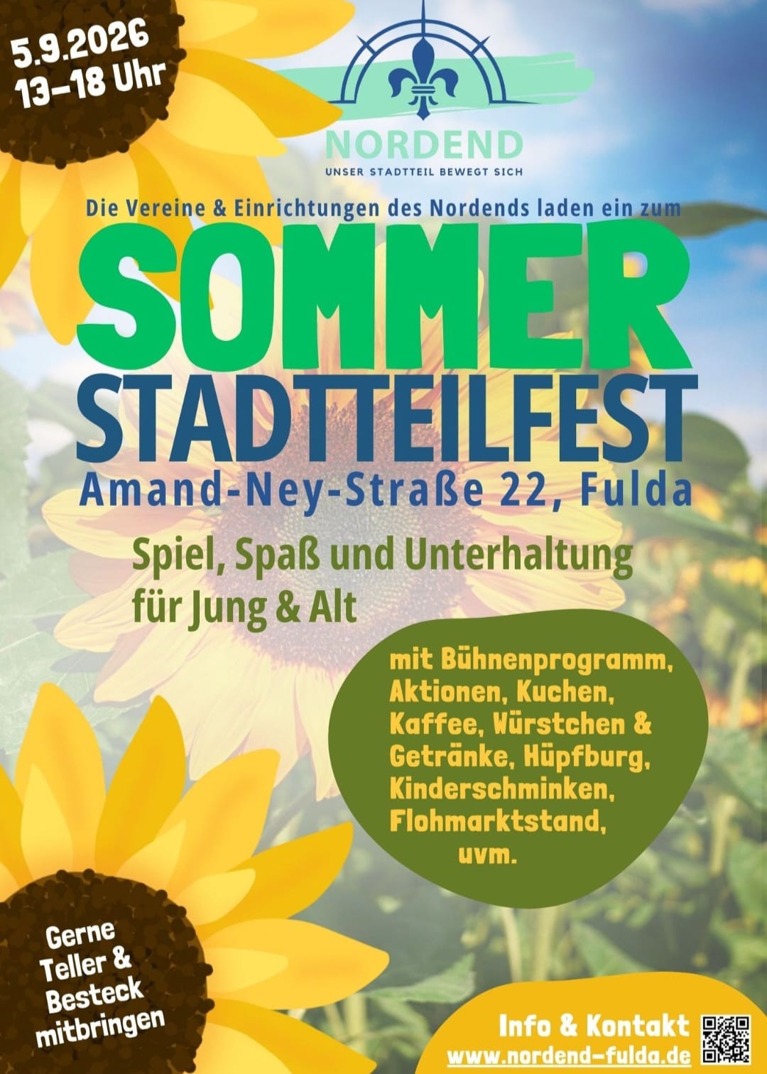 Stadtteil- und Sommerfest im Nordend